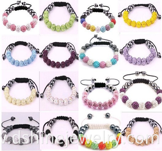 Shamballa Beads Bracelet Jewelry